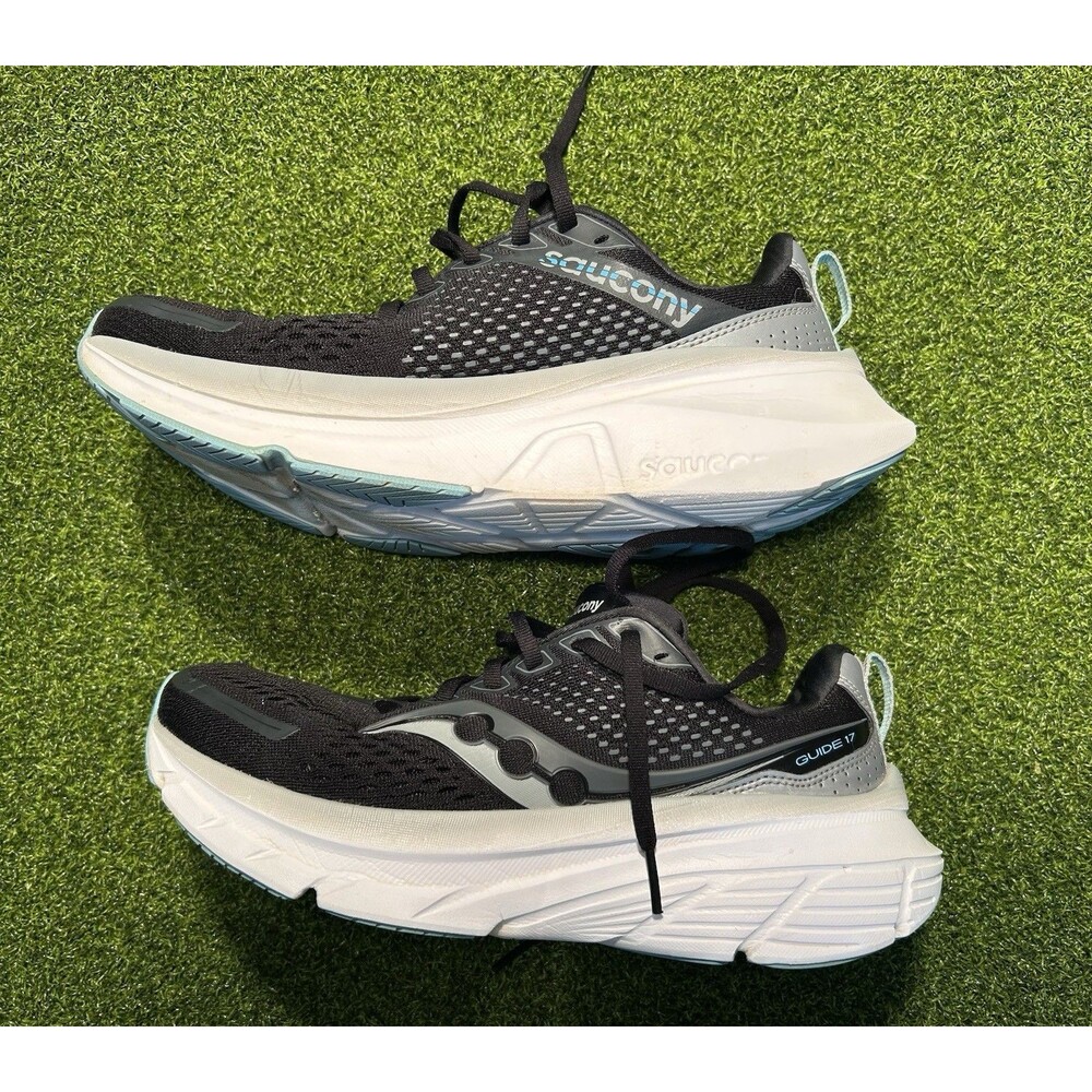 Saucony Guide 17 Women’s Size 9.5 Black Running Shoes S10936-100